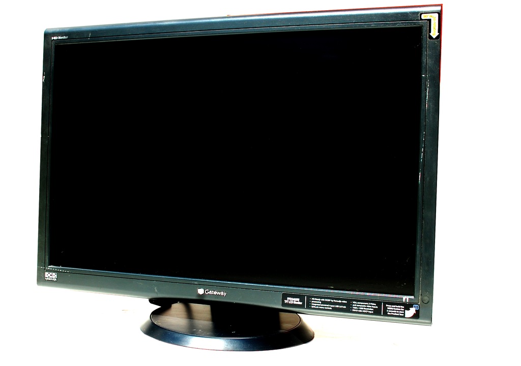 Monitor GATEWAY FPD2485W - 24 cale - Gwar 6 mcy
