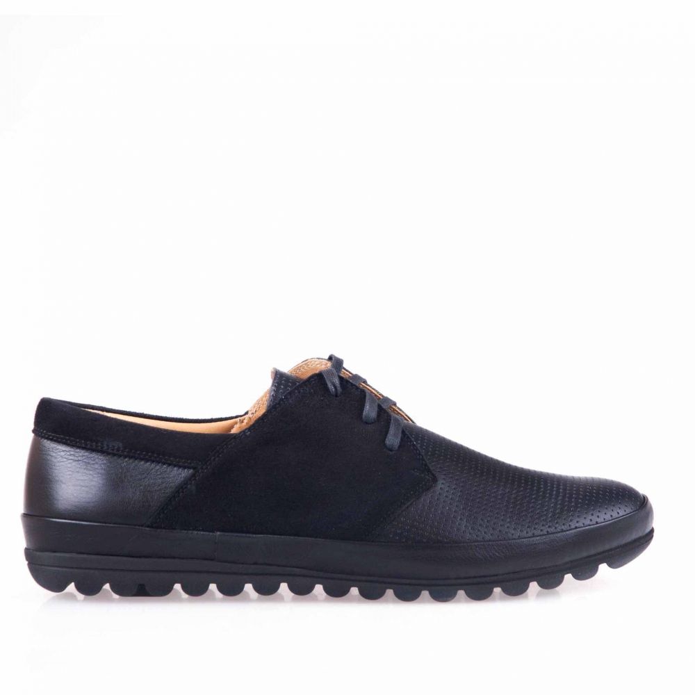 CONHPOL męskie czarne buty K-0055 r.40