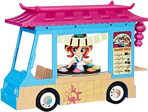 My Little Pony Lalka EQUESTRIA GIRLS AUTOBUS SUSHI