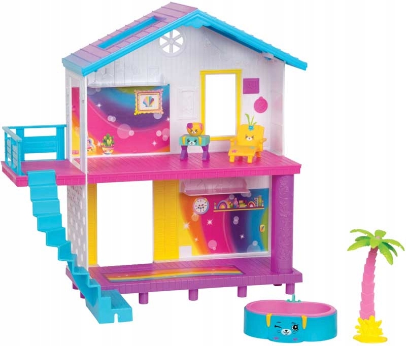 SHOPKINS HAPPY PLACES TĘCZOWY DOMEK RAINBOW BEACH