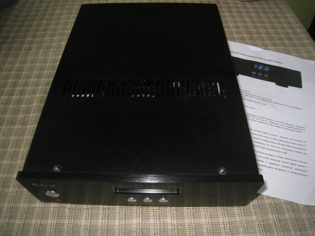 AUDIO GD DAC NFB 3.32 2x WM8741 Wolfson