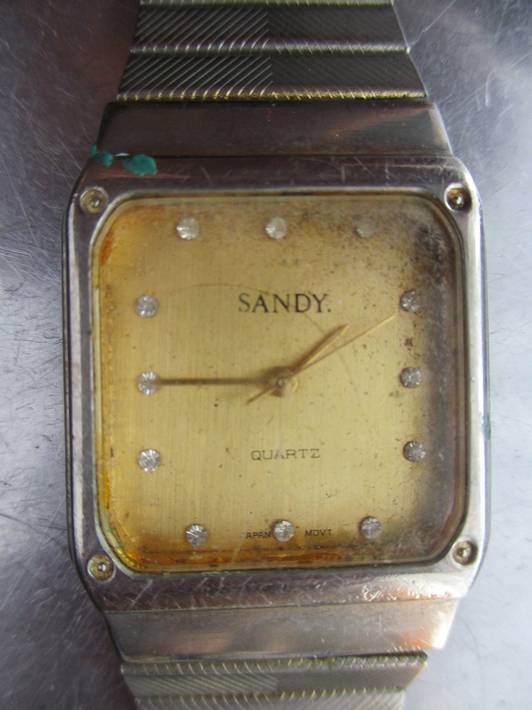 Zegarek kwarcowy Sandy Japoński z bransoletą