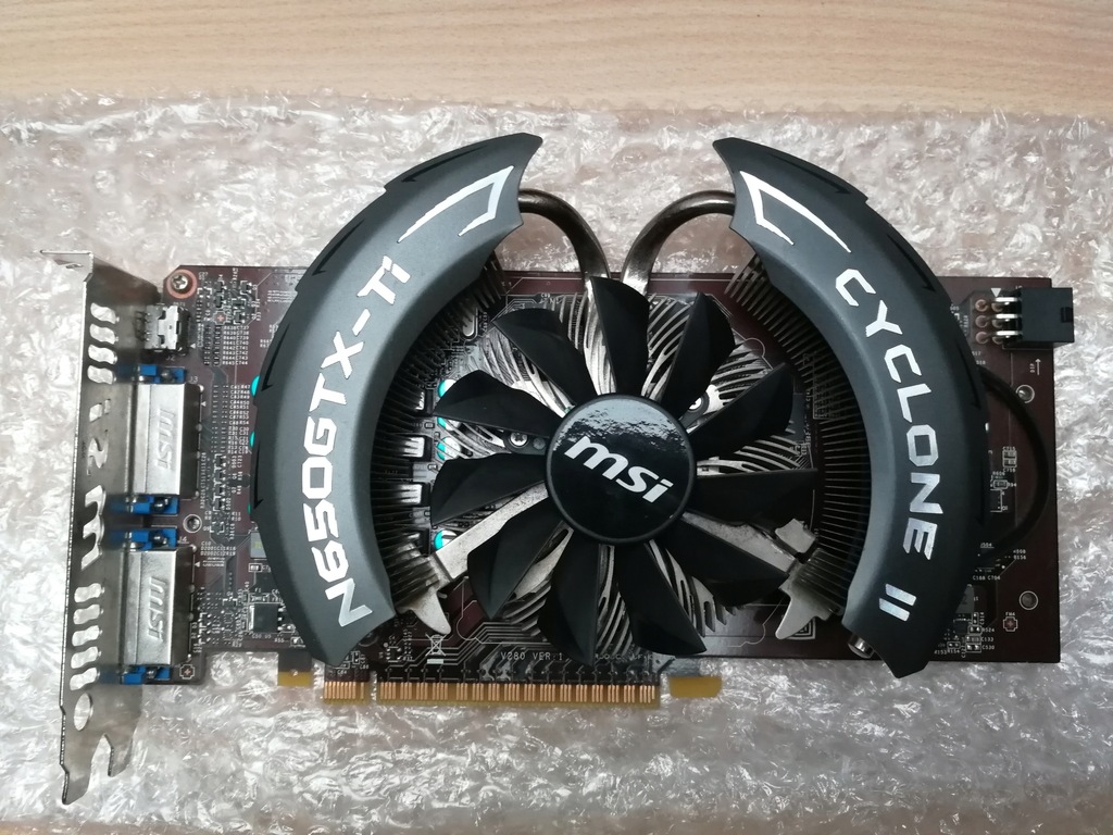 MSI NVIDIA GTX 650 TI 1GB GDDR5 Cyclone II