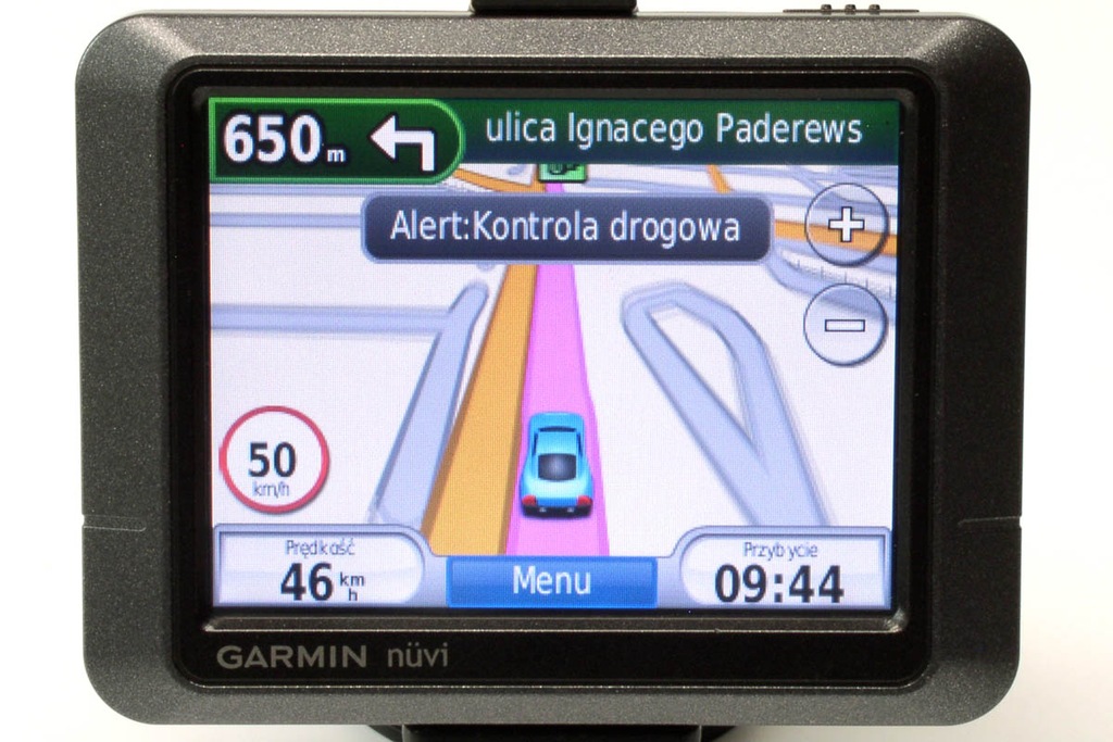 GARMIN NUVI 205 NOWA MAPA 2018.30 PL UCHWYT ŁADOW.