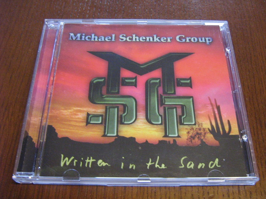 MICHAEL SCHENKER GROUP - WRITTEN IN THE SAND -CD