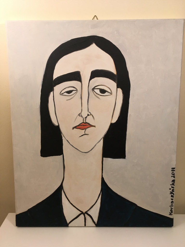 Paulina Korbaczyńska olej na płótnie obraz 40x50cm
