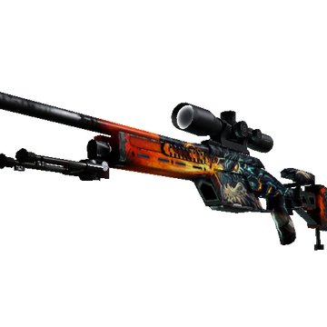 SKIN SSG 08 SMOCZY OGIEŃ DRAGONFIRE 3/5 FT! CS:GO!
