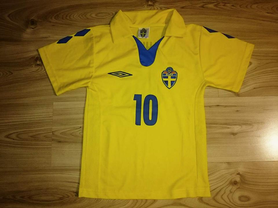 Koszulka Szwecja Zlatan Ibrahimovic 10 Umbro 140cm