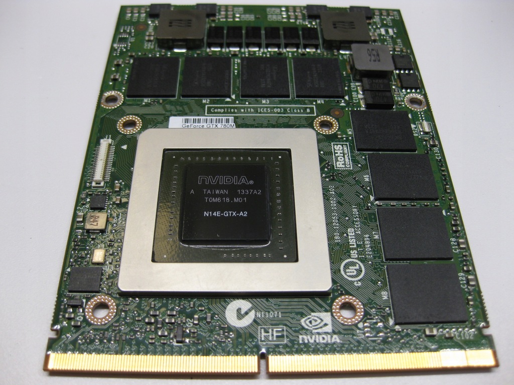 Nvidia Geforce Gtx 780m 4gb Sli N14e Gtx Oficjalne Archiwum Allegro