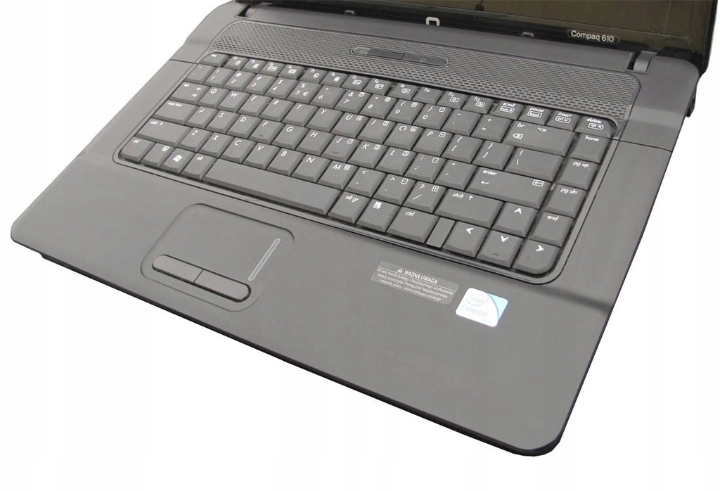 Laptop Compaq 610 15,6" 2,13/2/80 WinXP FV 7645126029 oficjalne