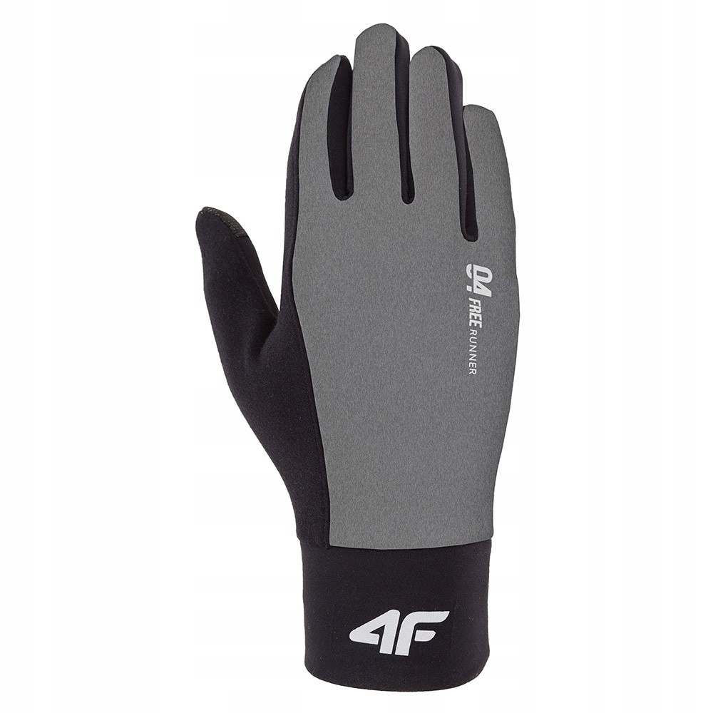 Rękawiczki zimowe 4F H4Z18-REU002 24M - SZARY; XL