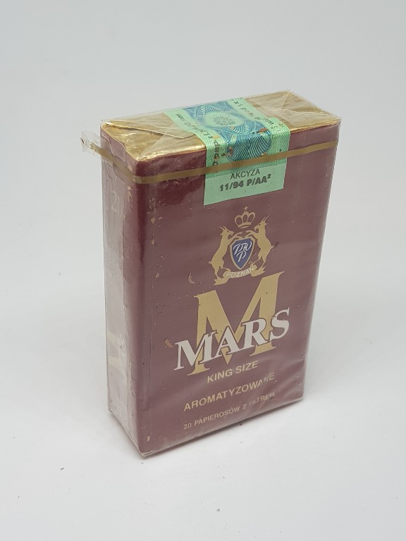 Stare papierosy Mars klasyczne pełne