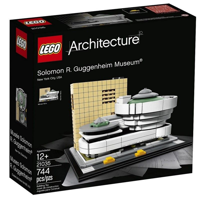 Lego Architecture 21035 Muzeum Solomona Gugenheima