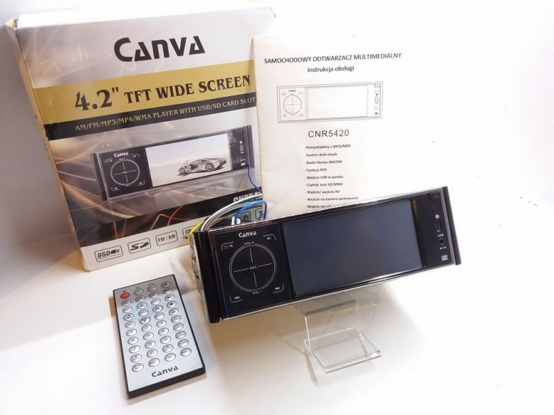 RADIOODTWARZACZ MULTIMEDIALNY CANVA CNR5420 !!!