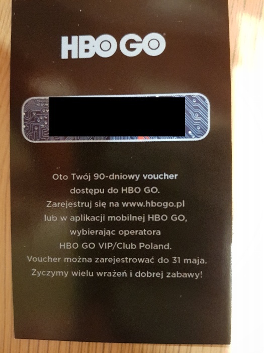 HBO GO voucher na 90 dni, pełny dostęp do serwisu 7262037914