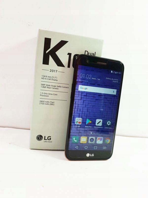 LG K10 2017 PLAY KOMPLET