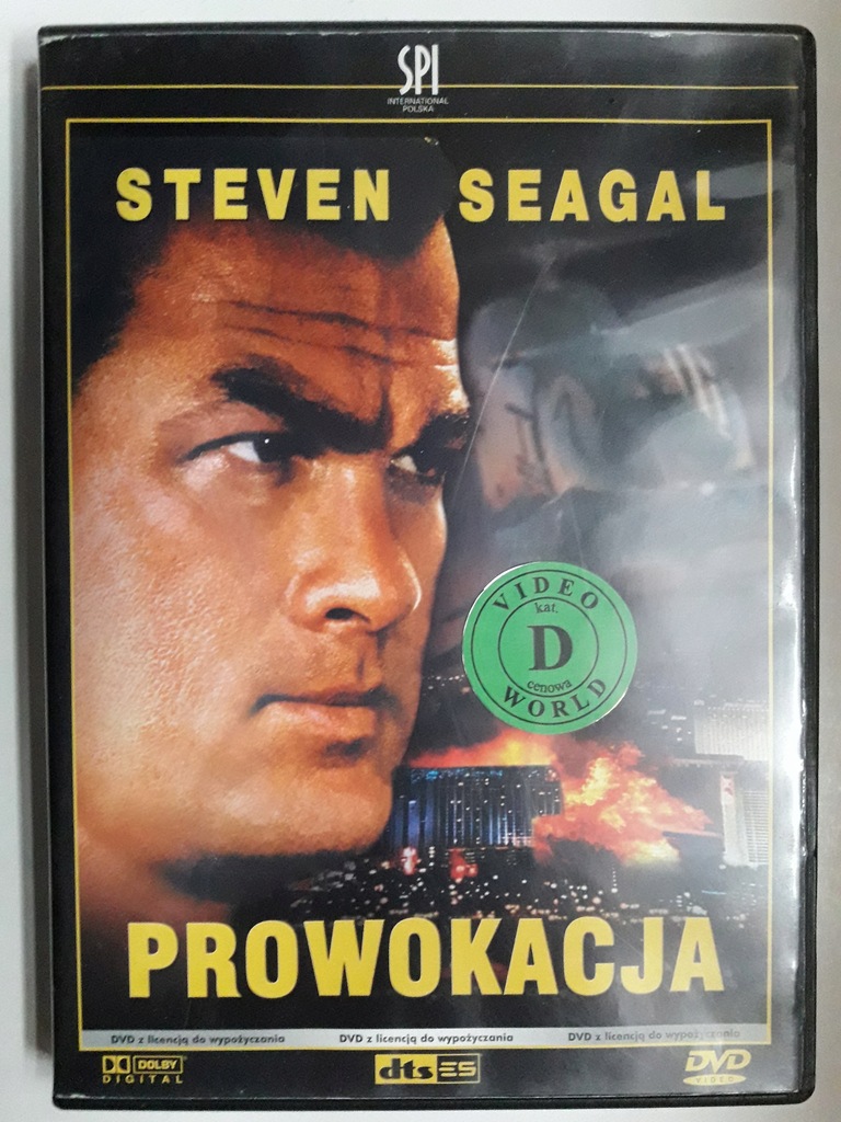 PROWOKACJA [DVD] Steven Seagal LEKTOR PL Wyd.Pełne - 7726369627 - oficjalne  archiwum Allegro