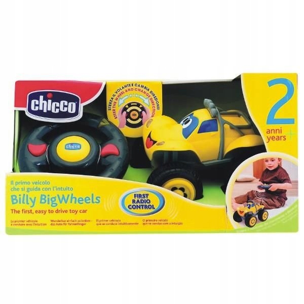 CHICCO Samochód Billy żółty