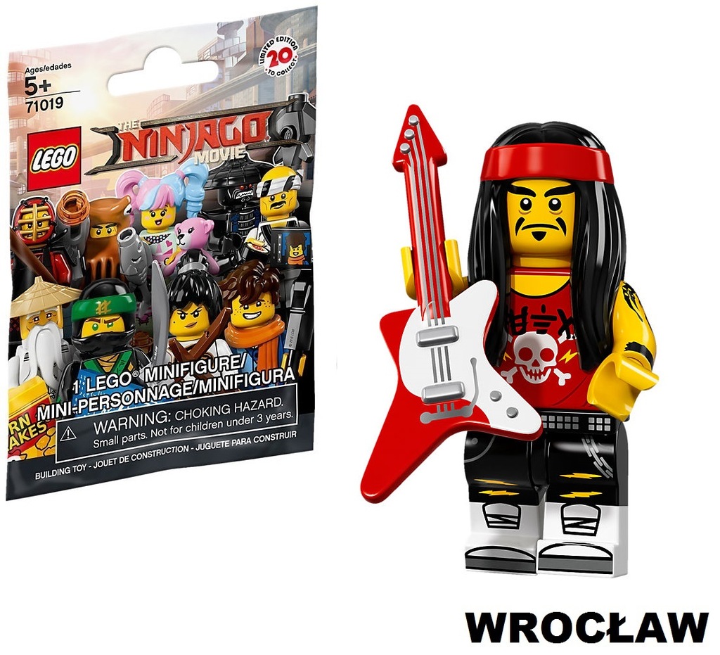 SKLEP LEGO NINJAGO Minifigures 71019 Gitarzysta