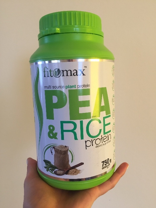 Białko wege vegan Protein: Pea& Rice Czekolada