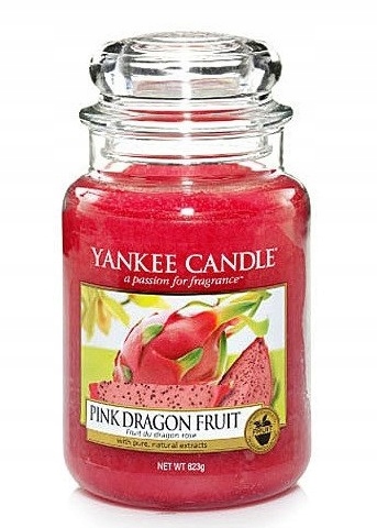 YANKEE CANDLE ŚWIECA PINK DRAGON FRUIT 623g DUŻA