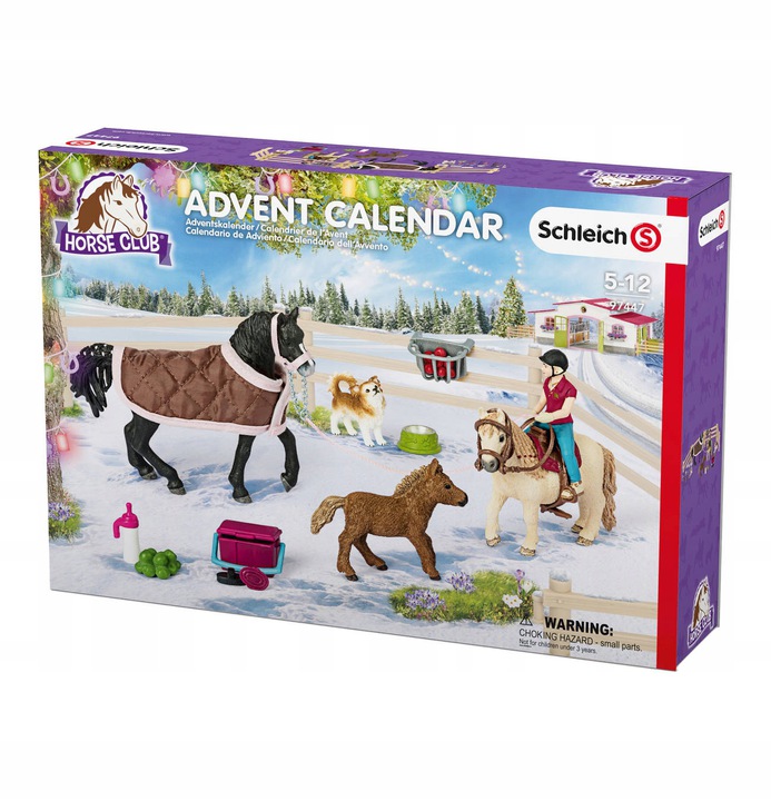 SCHLEICH 97447 Kalendarz adwentowy Kucyk Jeździec - 7688681656
