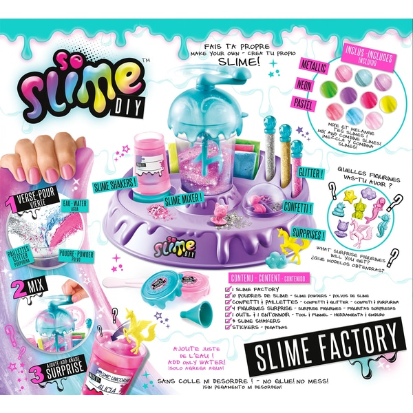 FABRYKA  GLUTóW So Slime DIY Factory + 3 Shakery