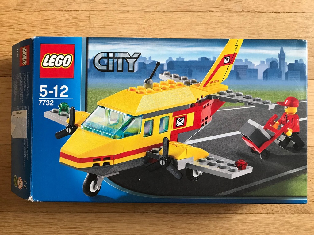 Klocki LEGO City - samolot pocztowy