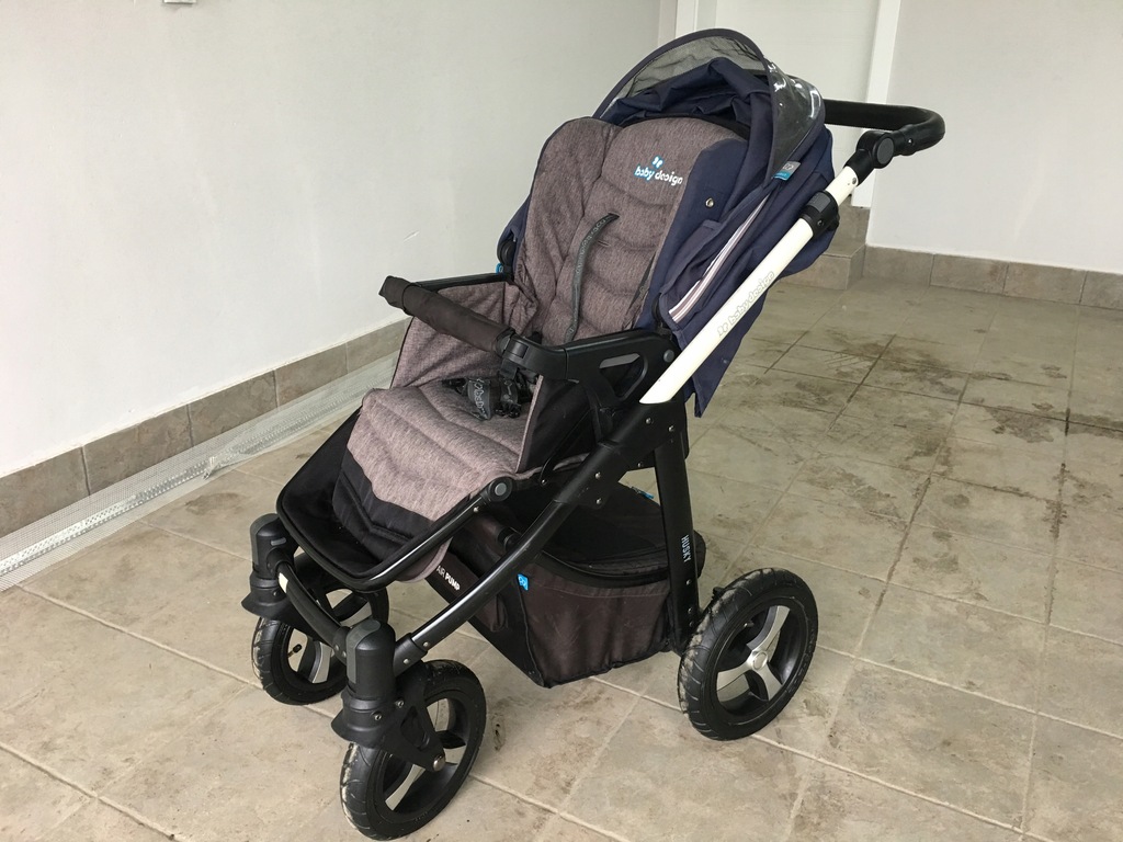 Wózek Baby Design Husky 2w1 gondola + spacerówka