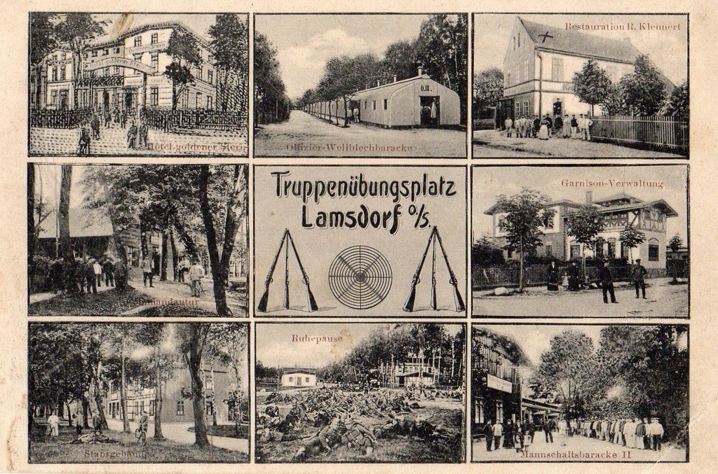 LAMSDORF O/S ŁAMBINOWICE OBOZ ZNACZEK