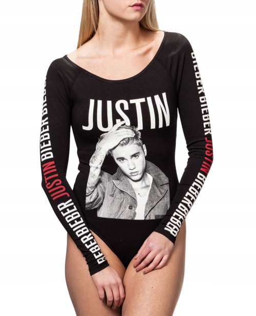 TALLY WEIJL BODY DAMSKIE CZARNE JUSTIN BIEBER R. S