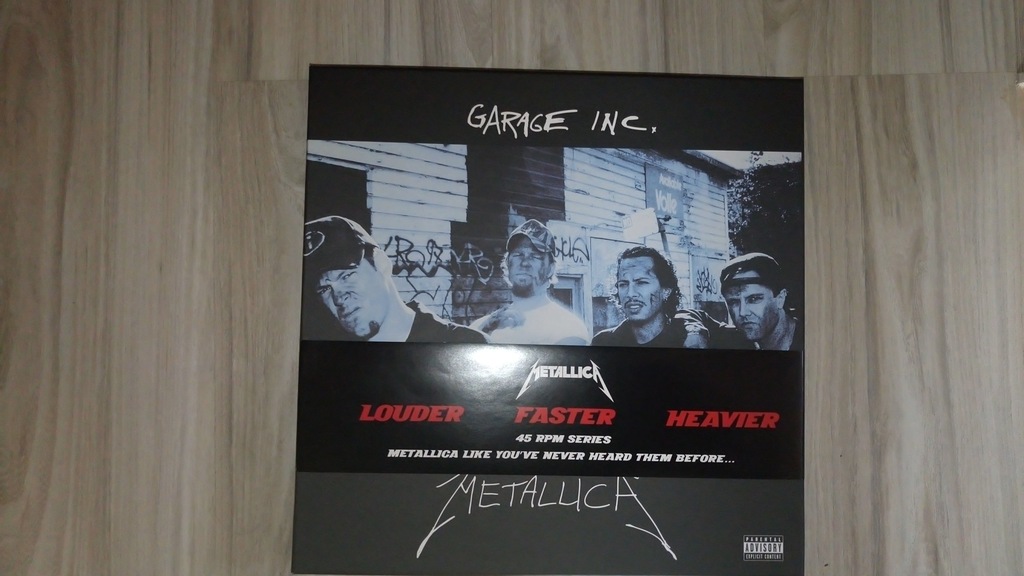 METALLICA-GARAGE INC. 6LP BOX 45 obr