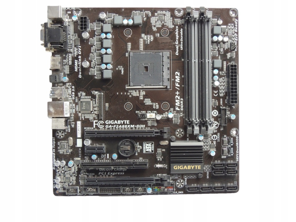 GIGABYTE GAF2A88XMD3H Płyta główna 7558520117 oficjalne archiwum