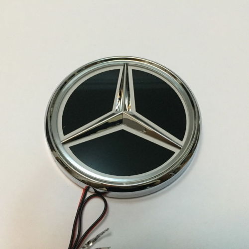 Mercedes Logo LED Emblemat Znaczek Podświetlane