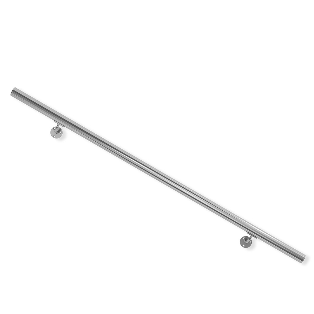 PORĘCZ PRZYŚCIENNA STAL NIERDZEWNA 150 CM