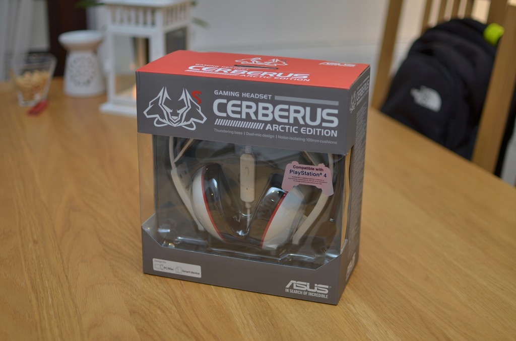 Słuchawki Asus Cerberus Arctic Edition CS:GO PS4