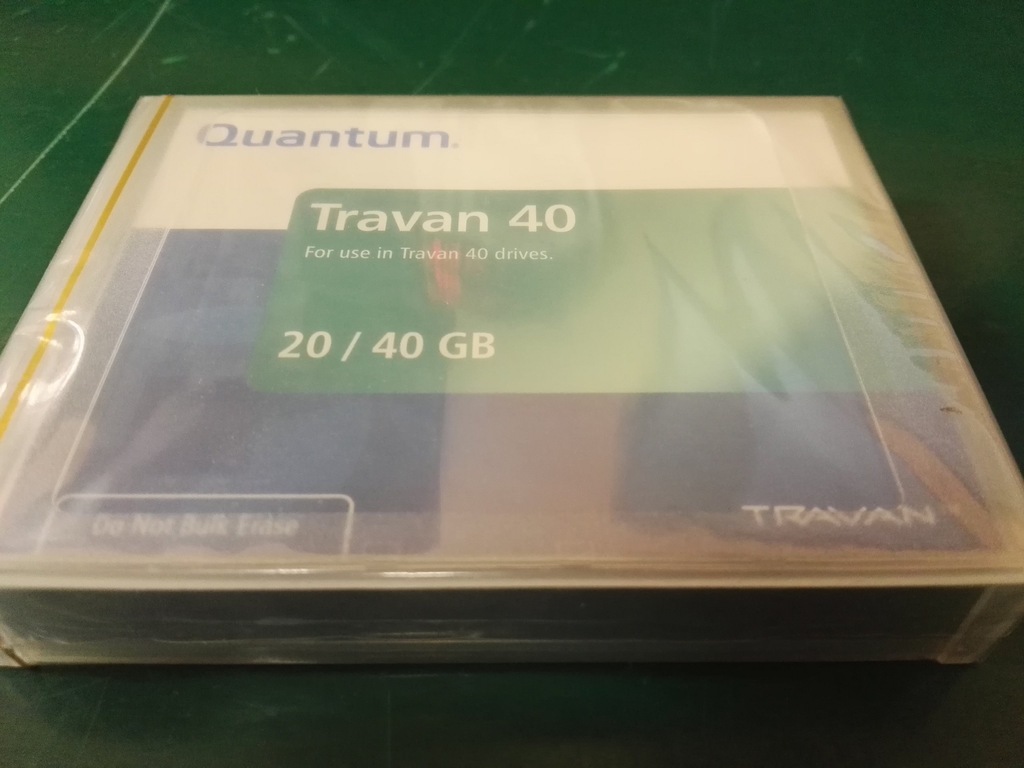 Napęd taśmowy Quantum Travan 40 20/40 GB