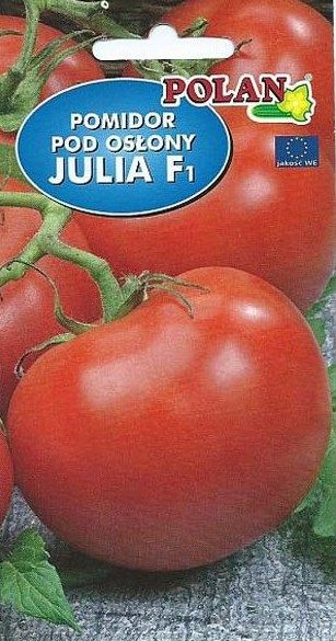 POLAN Pomidor nasiona pod osłony JULIA F1 - 0,1g