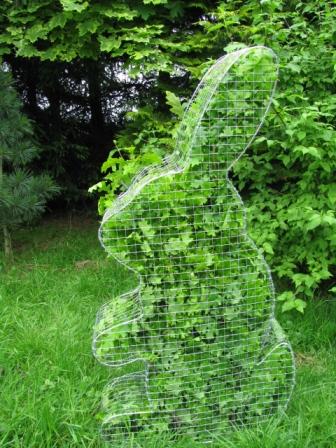 TOPIARY FORMY DO RZEŹB Z ROŚLIN. ZAJĄC 100cm.