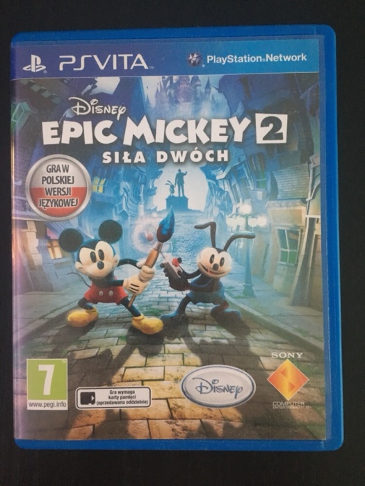 Gra Epick Mickey 2 Ps Vita Sila Dwoch Myszka Miki 7460683421 Oficjalne Archiwum Allegro