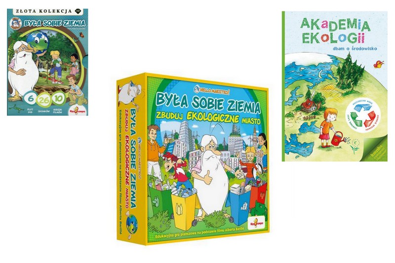 Byla Sobie Ziemia 6 Dvd Gra Planszowa Ekologia 7071121847