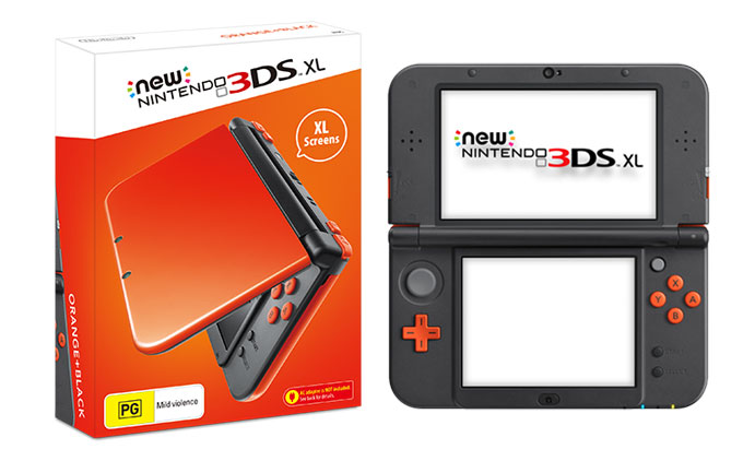 Konsola New Nintendo 3DS XL Orange + Black GW NOWE