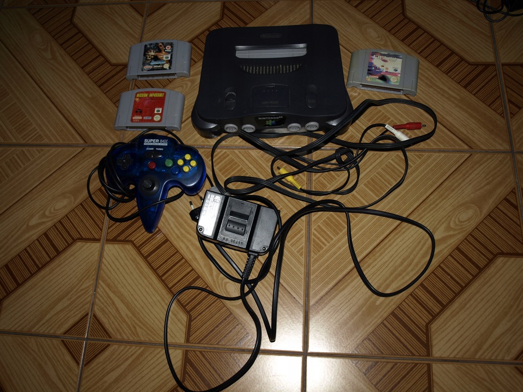 Nintendo 64 N64 gry zestaw