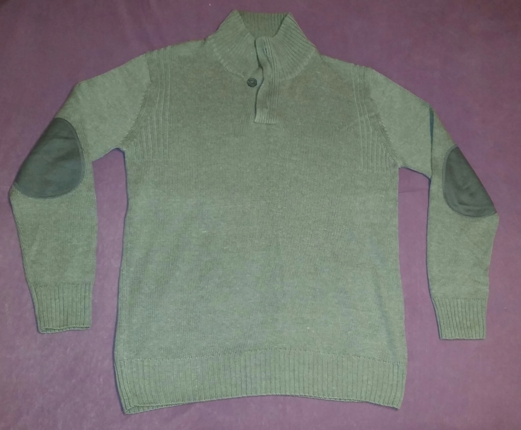 Sweter, sweterek, golf, półgolf męski M/L BCM