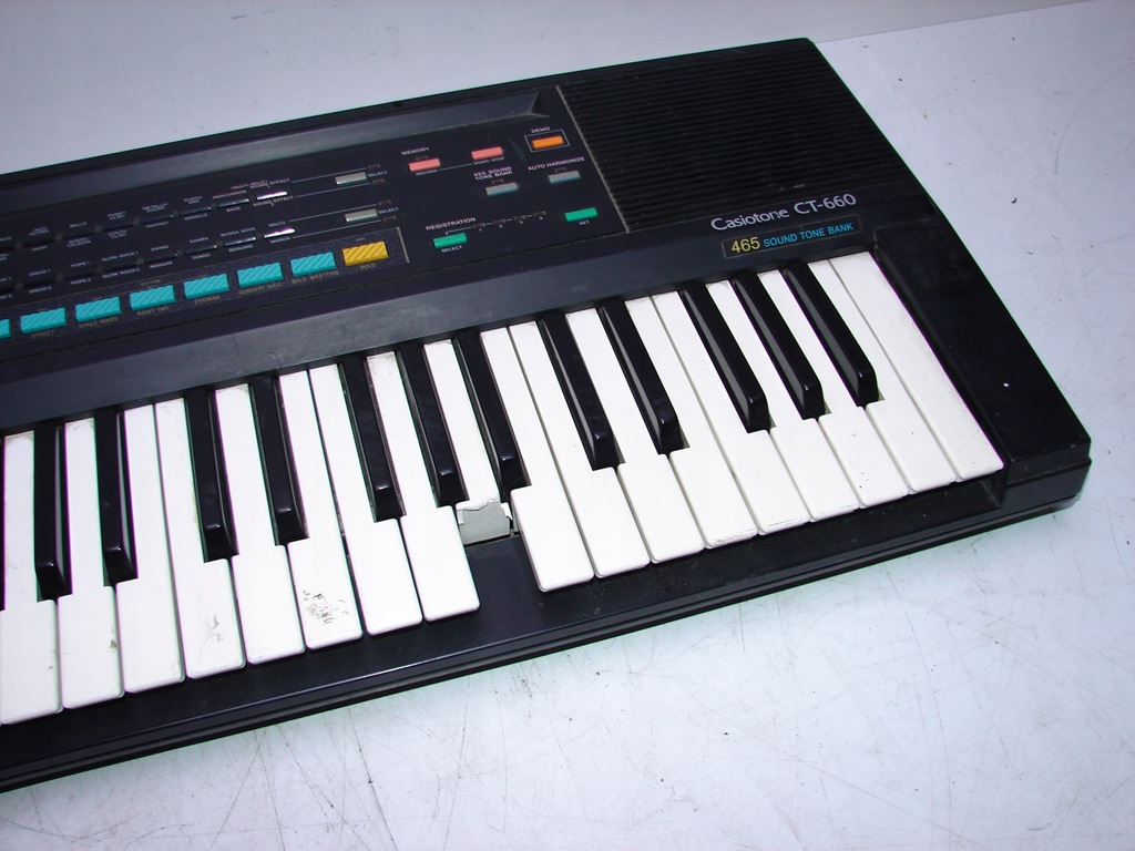 Keyboard Casio Casiotone CT-660 - Uszkodzony - 7555966572