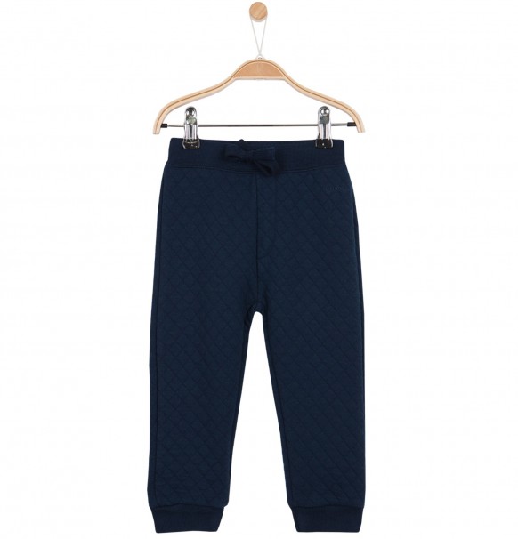 ENDO Spodnie dresowe z pikowanej dzianiny (r.68)