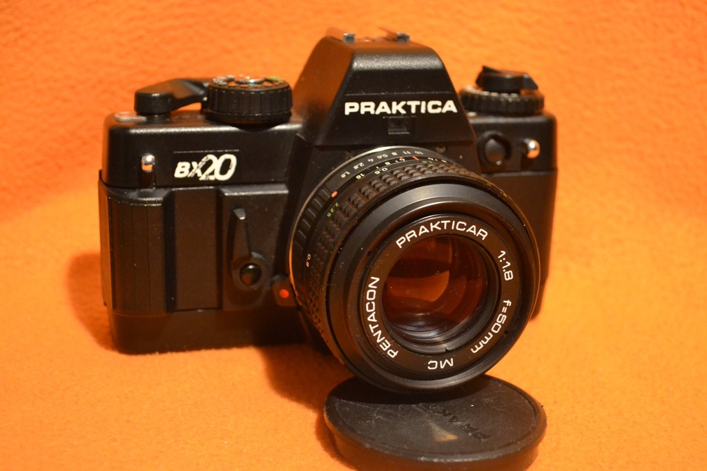 Praktica BX20 Pentacon Prakticar 1:1.8 F=50mm MC