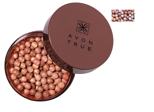 Avon Perełki puder brązujący kulki Bronze Bright