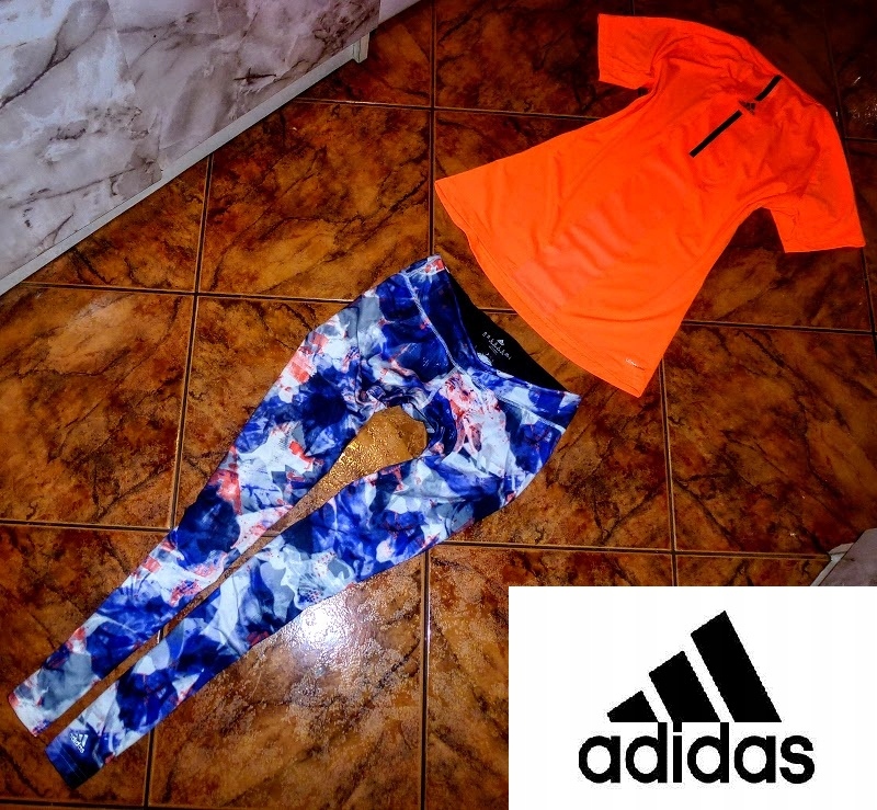 ADIDAS dres komplet ORYGINAŁ climalite roz S 36