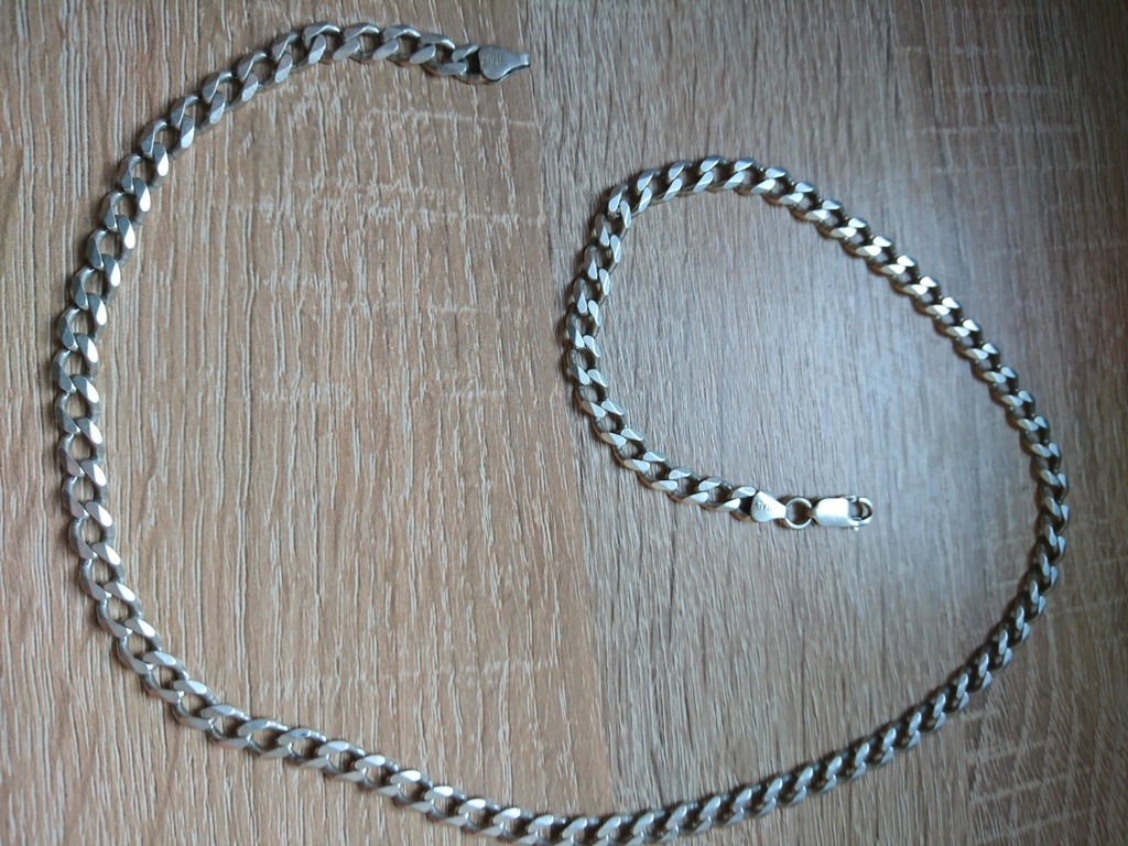 Łańcuszek srebrny męski 30 gram